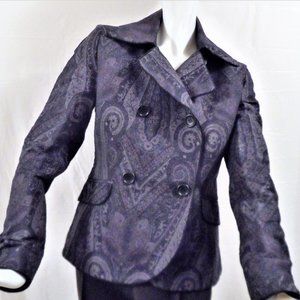 CINZIA ROCCA BLAZER LINING IN SILK/WOOL NWT